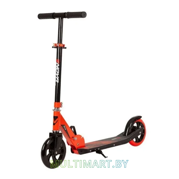Самокат Novatrack Polis Plastic New 160P.POLIS.RD22 (красный/черный, 2022)